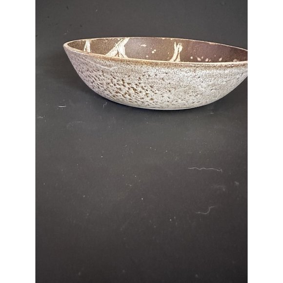 ANDERSON DESIGN MAINE MID CENTURY MODERN OWL STUDIO ART POTTERY DISH BOWL - Picture 5 of 10